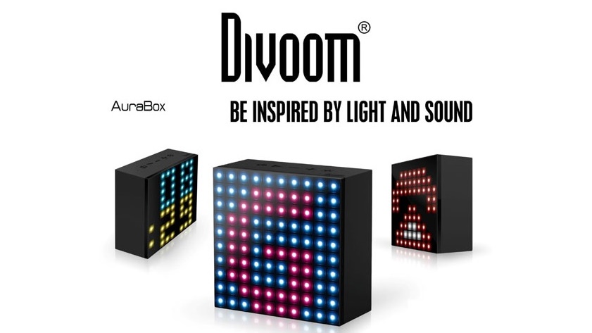 Divoom ra mắt loa AuraBox, trang bị đèn LED siêu độc đáo
