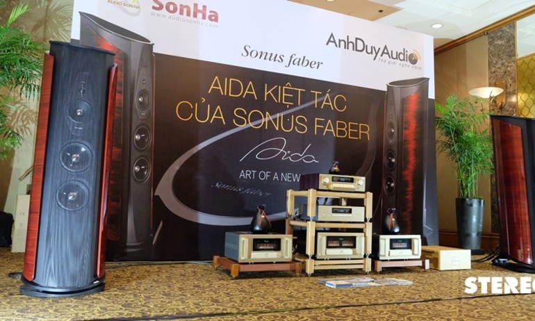 Sonus Faber AIDA lần đầu trình diễn tại Việt Nam