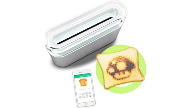 Toasteroid: Trao lời nhắn từ smartphone đến… bánh mì