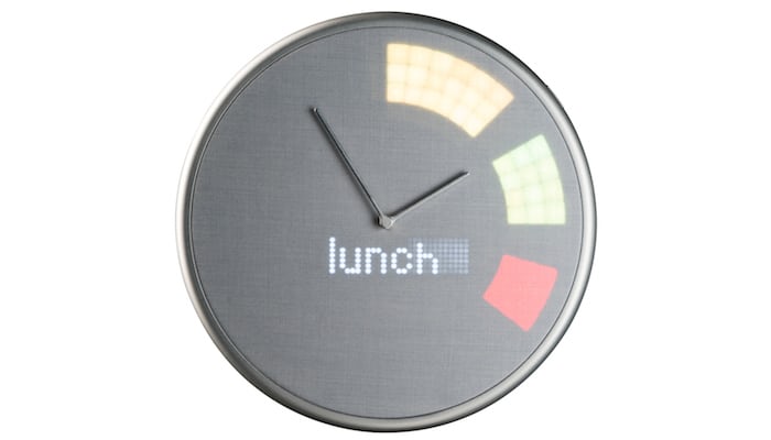 Đồng hồ báo thức Glance Clock: Chỉ hiển thị những gì bạn cần