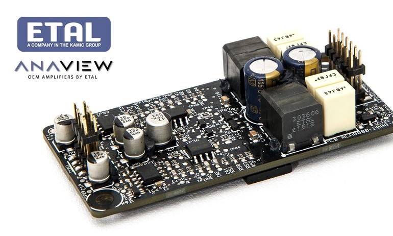 ETAL giới thiệu ampli class D 90W, nhỏ hơn cả một chiếc name card
