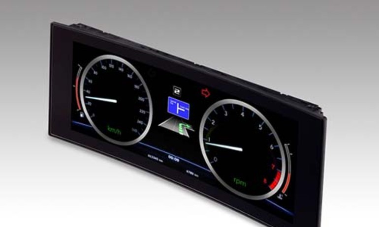JDI ra mắt panel LTPS IPS LCD cong dành cho ô tô thông minh