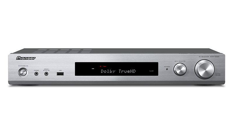 Pioneer VSX-S520, receiver siêu mỏng hỗ trợ Dolby Atmos & DTS:X