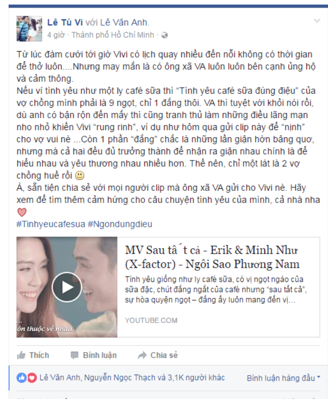 Sao Việt chia sẻ nhiệt tình MV Sau Tất Cả mới toanh của Erik và Minh Như