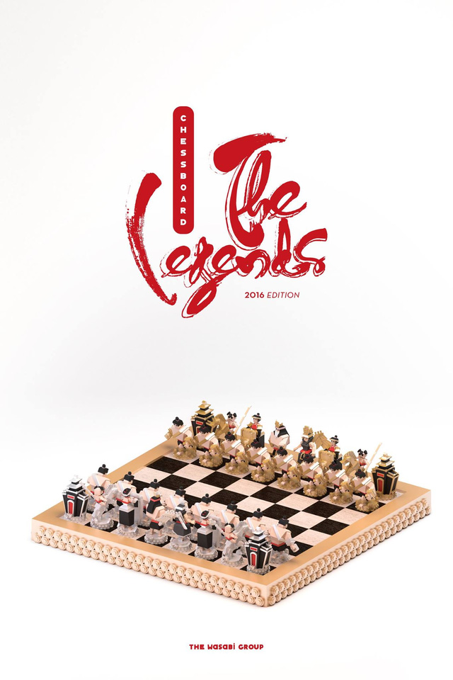 Thánh Gióng, Yết Kiêu, Âu Cơ… xuất hiện trên bàn cờ vua in 3D