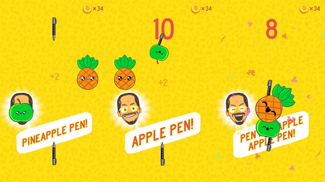Trào lưu PPAP đã có game “khó nhằn” Pineapple Pen