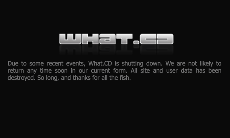 Mạng chia sẻ nhạc lậu What.cd chính thức bị đóng cửa