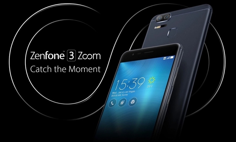 [CES 2017] Zenfone 3 Zoom ra mắt: Camera kép, zoom quang 2.3x,  cấu hình tầm trung