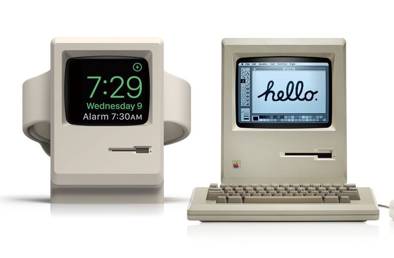 Biến Apple Watch thành máy tính Macintosh mini bằng phụ kiện siêu dễ thương này