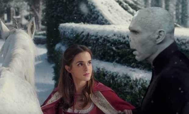Cười lăn lộn với chuyện tình sến sẩm giữa Chúa Tể Hắc Ám Voldemort và Người Đẹp Emma Watson