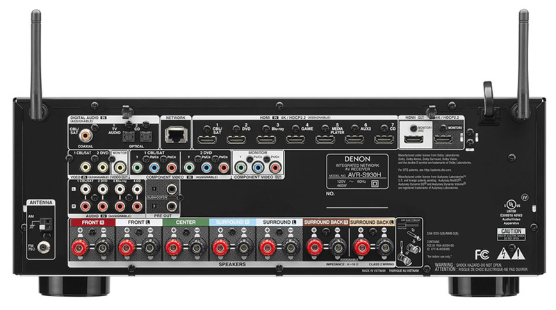 Denon ra mắt các AVR S-Series, tích hợp HEOS không dây và Dolby Vision