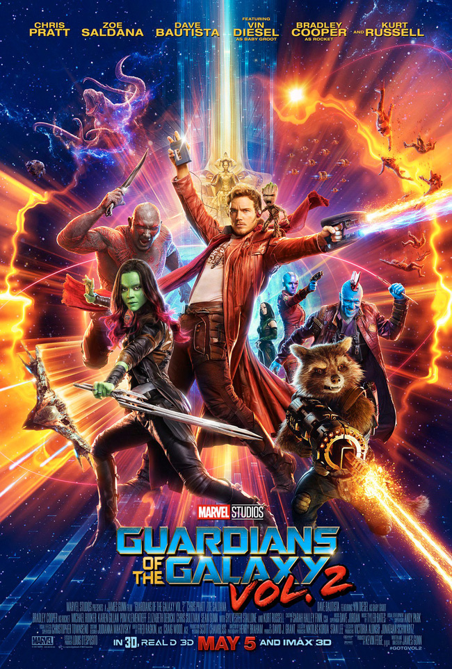 Marvel tiếp tục nhá hàng khi bất ngờ tung trailer Guardians of the Galaxy Vol.2