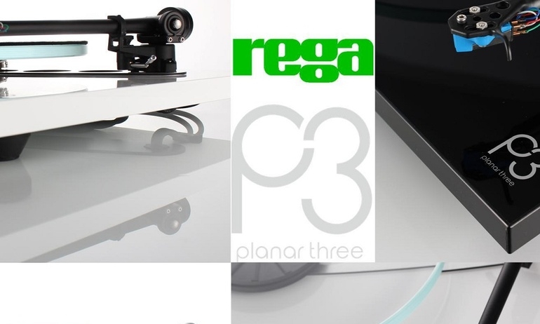 Mâm đĩa nhựa Rega Planar 3 với tay cần tonearm mới RB330
