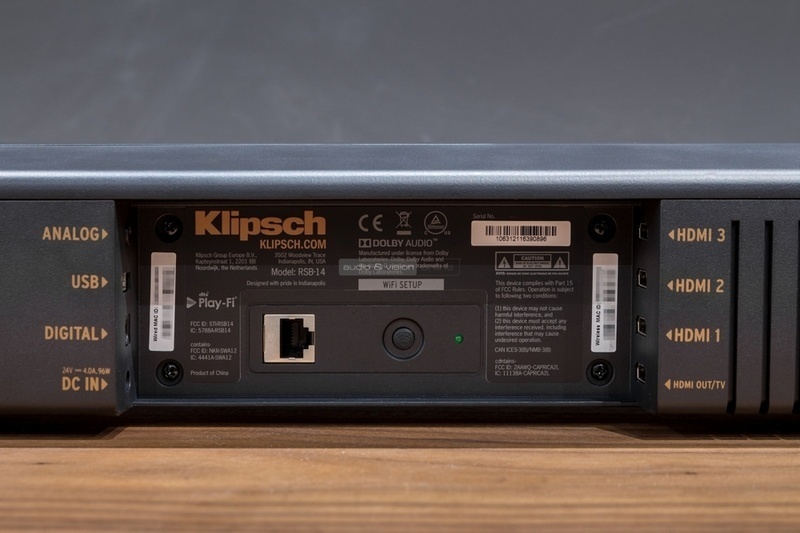 Klipsch RSB-14: hệ thống loa soundbar không dây mạnh mẽ cho phòng phim gia đình
