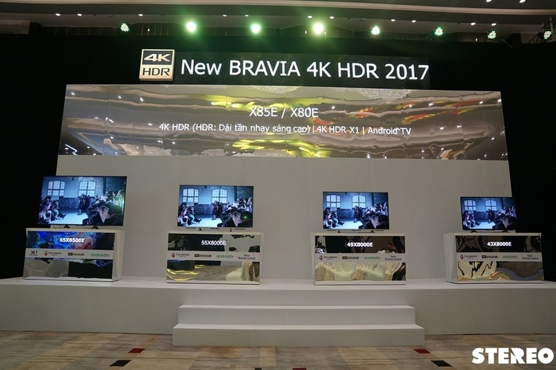 Sony Việt Nam giới thiệu đến thị trường hàng loạt TV 4K HDR với dòng X và A mới