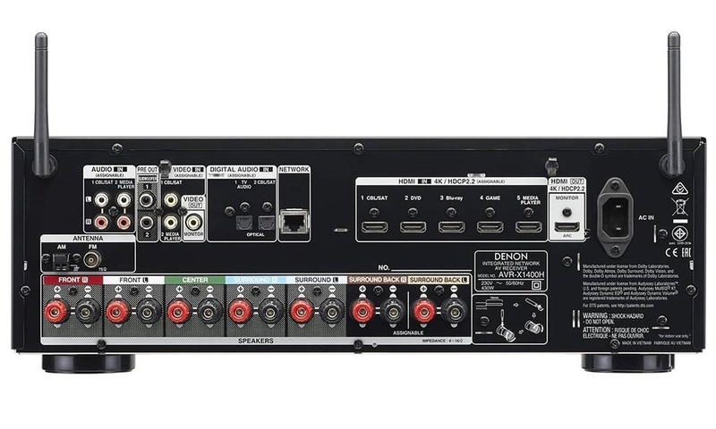Denon ra mắt bộ đôi receiver 7.2 kênh AVR-X2400H và AVR-X1400H