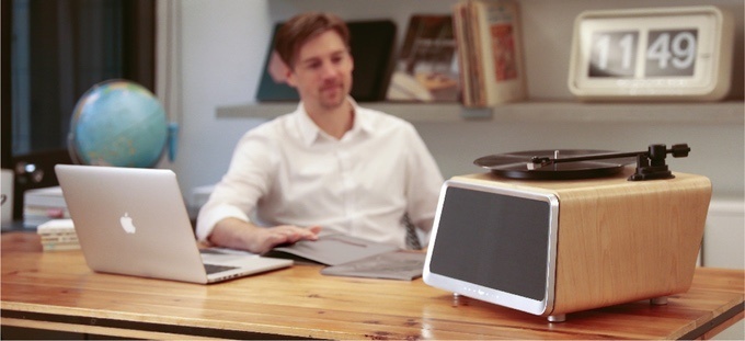 Kickstarter Seed: mâm đĩa than tích hợp Wi-Fi, Bluetooth và cả loa stereo