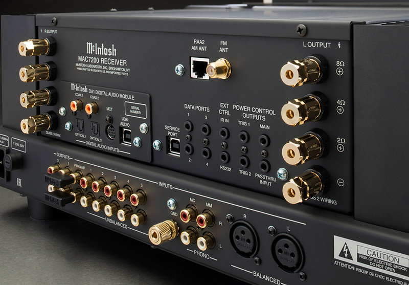 McIntosh ra mắt ampli tích hợp MA7200 và receiver MAC7200