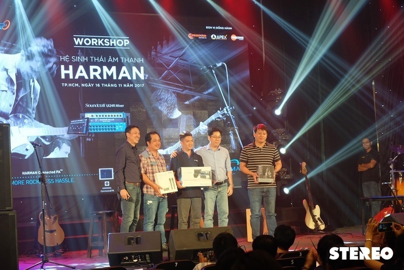 Công ty Ba Sao ra mắt mixer Soundcraft Ui24R và giới thiệu hệ sinh thái Harman 