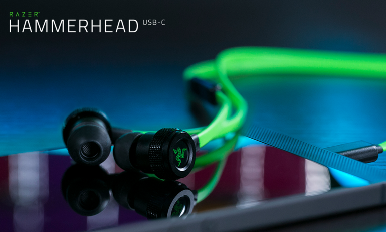 Razer giới thiệu phiên bản USB-C của tai nghe Hammerhead