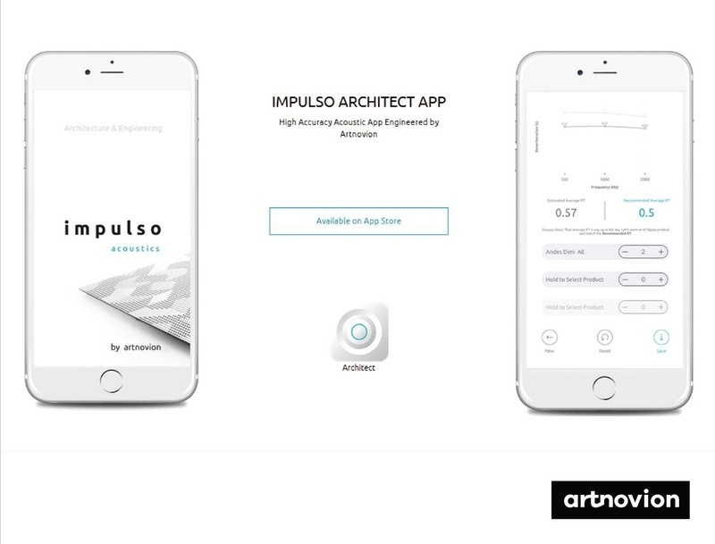Artnovion giới thiệu ứng dụng tính toán âm học Impulso Architect