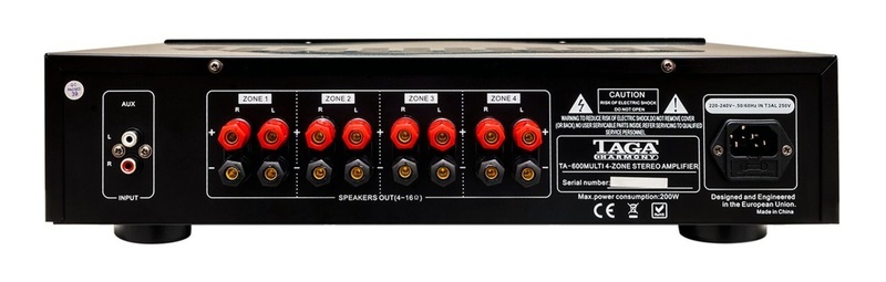 TAGA Harmony giới thiệu ampli tích hợp TA-600 MULTI, chuyên dụng cho nghe nhạc đa phòng