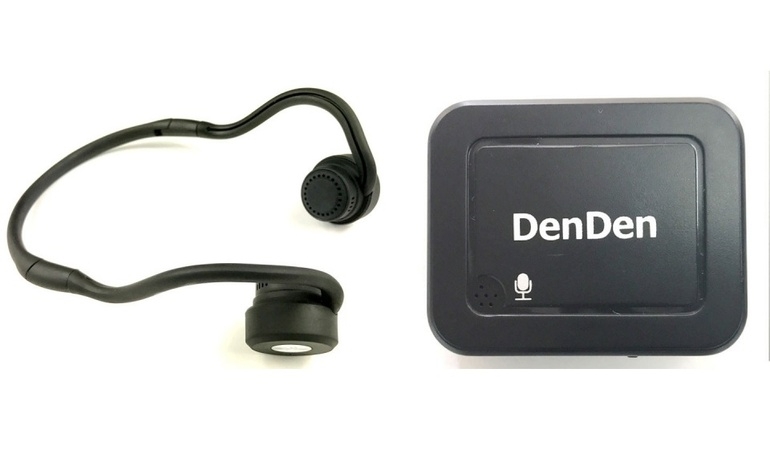 Nippon Computer Dynamic công bố chiếc tai nghe truyền âm qua xương DenDen