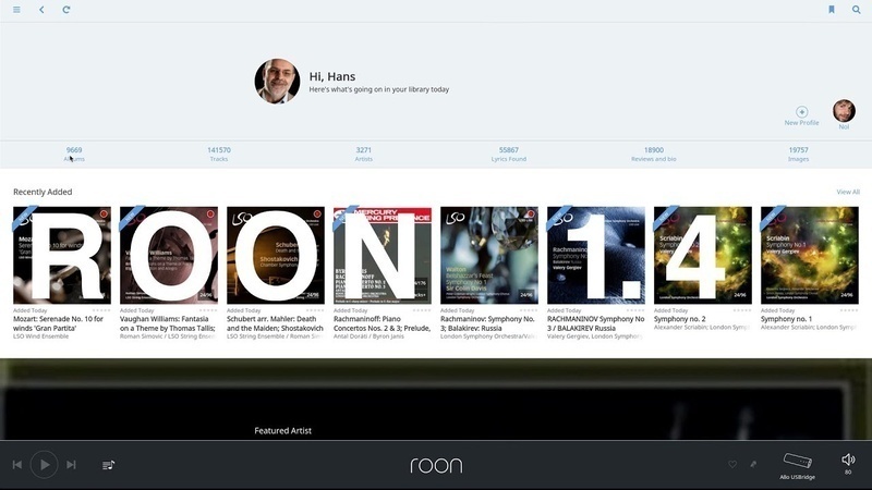 Roon Labs ra mắt bản cập nhật Roon 1.4