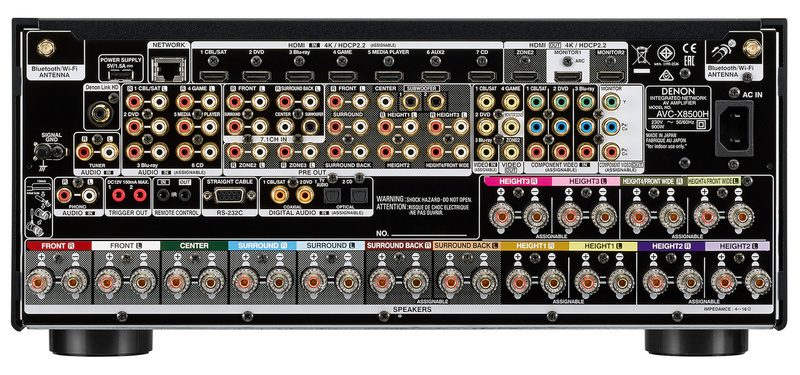 Denon ra mắt receiver đỉnh cao AVR-X8500H: 13.2 kênh, trợ lý ảo và nhiều hơn thế nữa