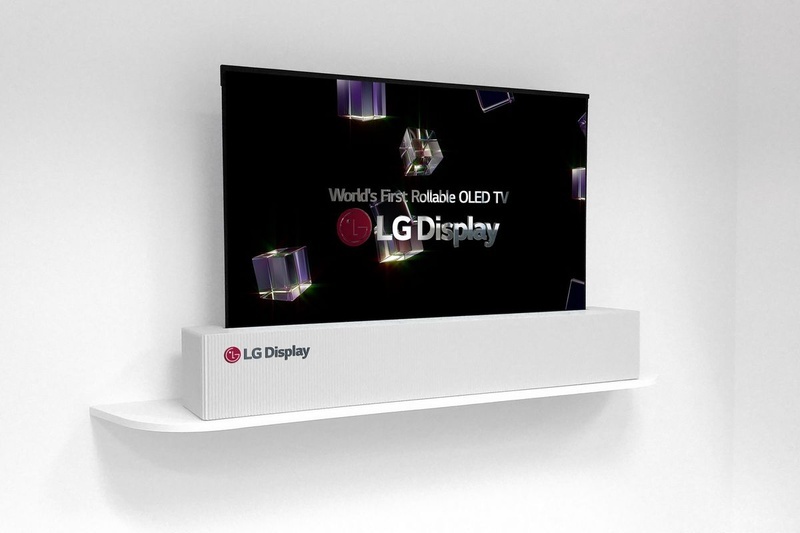 [CES2018] LG Display ra mắt TV OLED 65-inch có thể cuộn được