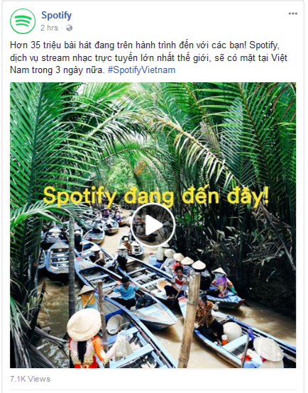 Dịch vụ streaming nhạc số hàng đầu Spotify chính thức đổ bộ vào Việt Nam