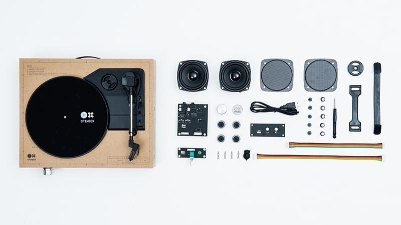 Spinbox: Mâm quay đĩa đầu tiên trên thế giới được làm từ DIY kit