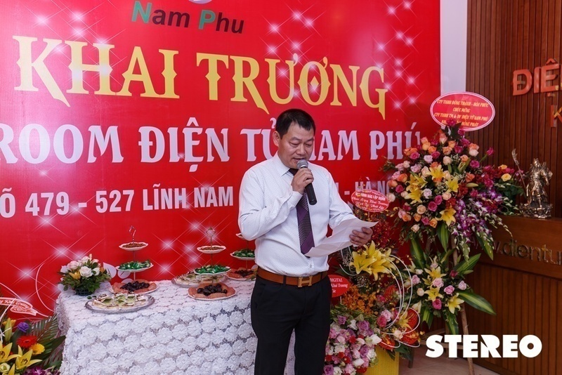 Điện tử Nam Phú tưng bừng khai trương showroom mới