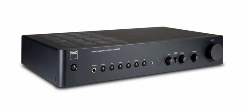 NAD C 316BEE V2: Ampli tích hợp giá rẻ, hiệu năng cao, trang bị sẵn phono