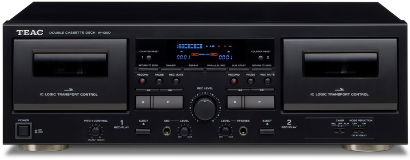 W-1200: Đầu cassette 2 cửa băng mới từ TEAC Audio