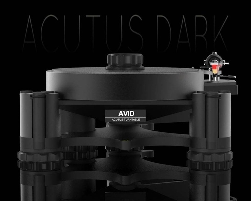 AVID giới thiệu mâm đĩa than cao cấp Acutus DARK