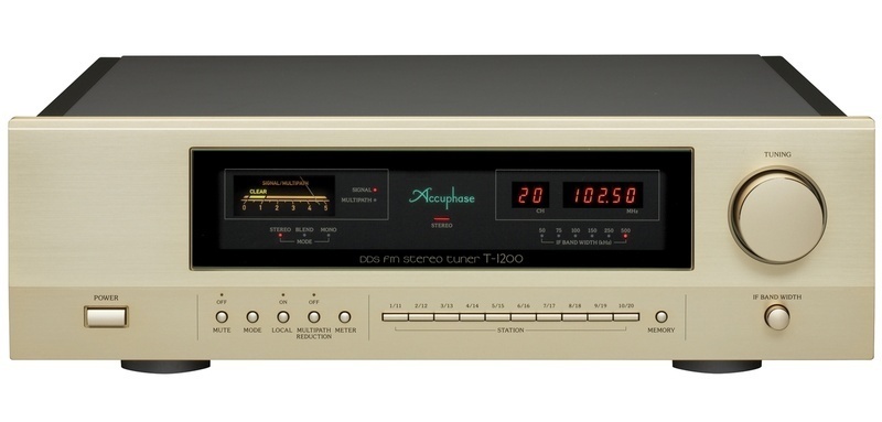Accuphase DDS FM Stereo Tuner T-1200: Nghe đài FM chuẩn hi-end