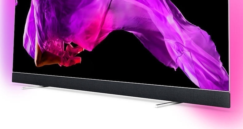 Philips thông báo loạt TV OLED 903 mới của hãng sẽ được tích hợp loa soundbar B&W
