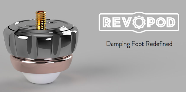 Arya Audio Labs ra mắt dòng chân chống rung chuyên dụng Revopod