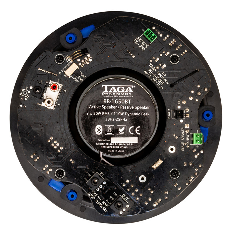 TAGA Harmony RB-1650BT: Loa âm trần tích hợp sẵn ampli, kết nối không dây