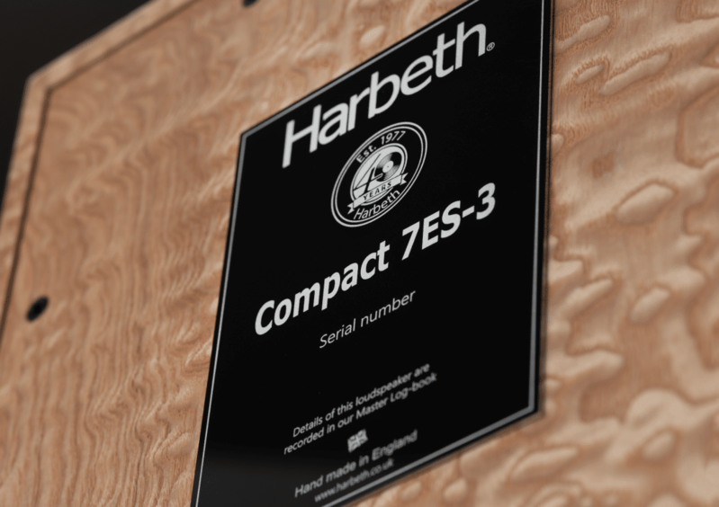 Harbeth Audio ra mắt phiên bản đặc biệt cho mẫu loa Compact 7ES-3, kỉ niệm 40 thành lập hãng