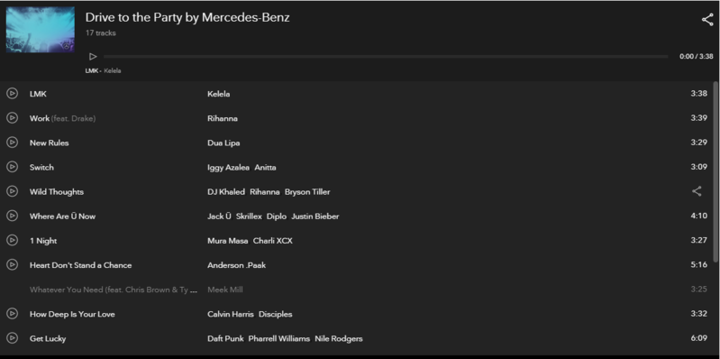 Khuấy động kỳ nghỉ lễ 2-9 với loạt playlist nhạc hấp dẫn do Mercedes-Benz biên soạn trên Tidal