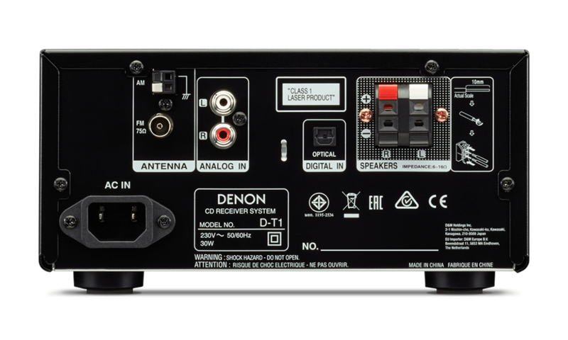 Dàn âm thanh mini Denon D-T1: Giải pháp tối ưu, trọn gói cho người yêu nhạc