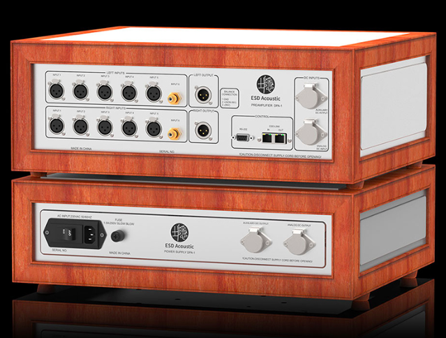 ESD Acoustic ra mắt pre amplifier hi-end DPA-1