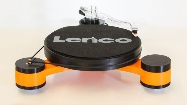 Lenco-MD: Chiếc mâm đĩa than đầu tiên được làm từ công nghệ in 3D