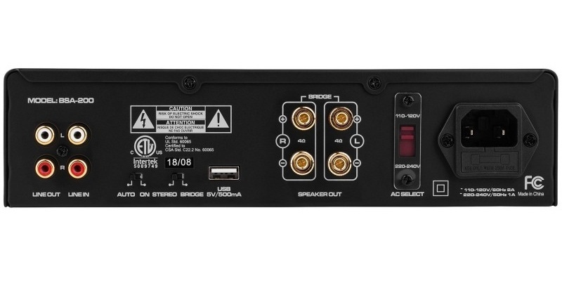 Dayton Audio BSA-200: Bộ khuếch đại dành riêng cho loa siêu trầm