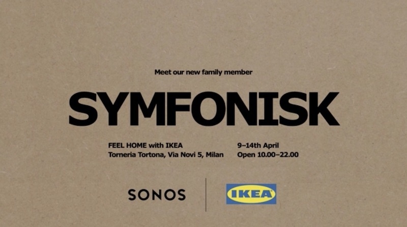 Sonos & IKEA dự định tung loạt sản phẩm đầu tiên vào cuối quý 1/2019