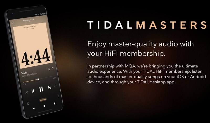 Tidal Master chính thức có mặt ở ứng dụng dành cho thiết bị iOS