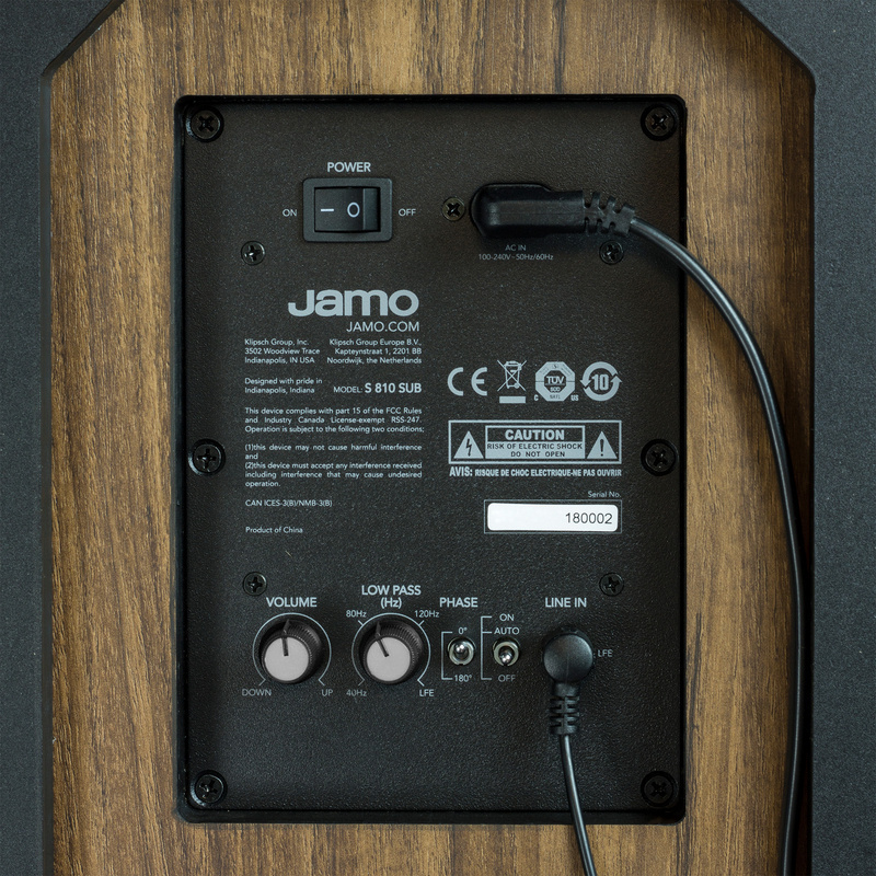 Jamo S 810 SUB: Loa siêu trầm mỏng-gọn dành cho mọi không gian