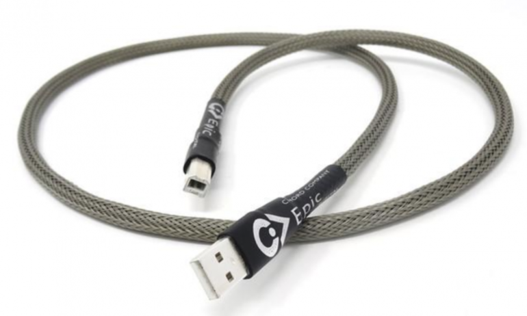 Chord Company giới thiệu dây USB Epic: Món phụ kiện mới dành cho các nguồn phát nhạc số